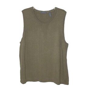 ❤️ KATE HILL Sleeveless Top Size 3X